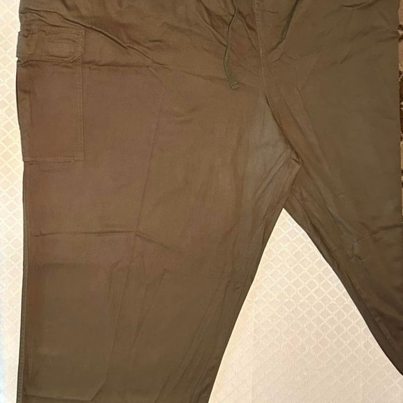Size 8X 38 NIP Men's Kingsize Elastic Waist, Cargo Slacks - Picture 6 of 10